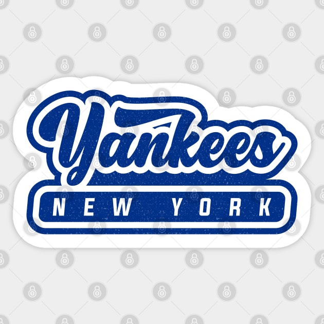 NY Yankees 01 Sticker by Karambol
